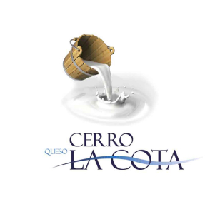 Diseño de logo para La Cota, marca de quesos.